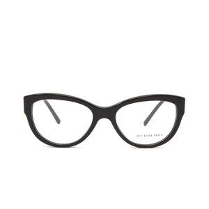 Burberry Women's Eyeglasses Optical BE2210 3001 Black Demo Lens 51mm NEW!